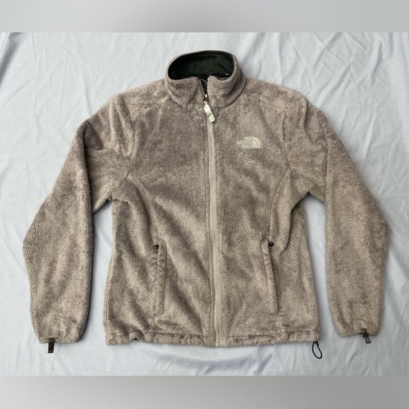 The North Face Jackets & Blazers - The North Face Fuzzy Fleece Zip Jacket | Light Grey